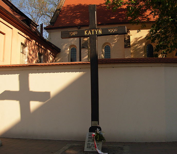 Krzyż Katyński - zbliżenie