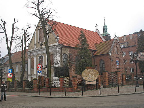 Kościół św. Anny w Wejherowie - zbliżenie