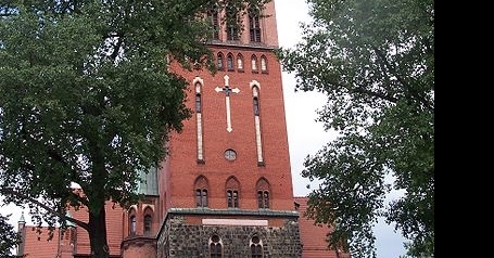Kościół św. Bartłomieja - Nowy Kościół - zbliżenie