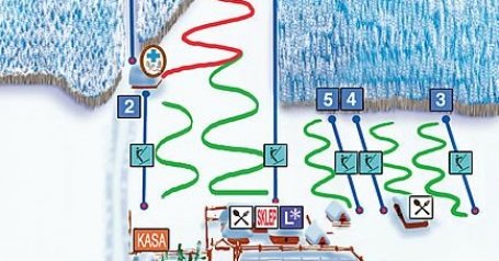 Stacja narciarska - Nosal  - zbliżenie