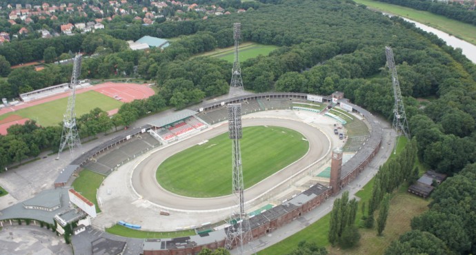 Stadion Olimpijski we Wrocławiu - zbliżenie