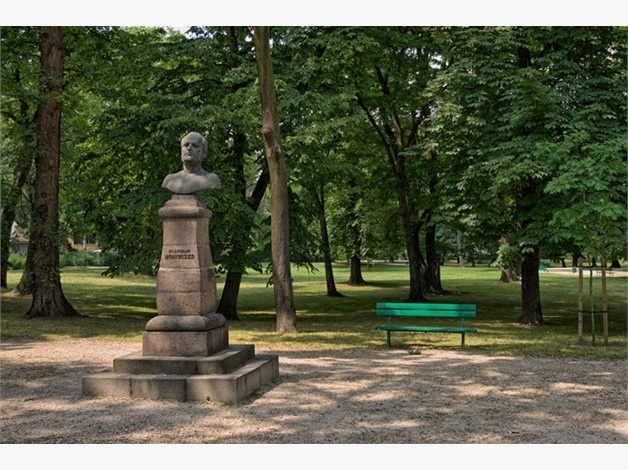 Park Stanisława Moniuszki - zbliżenie