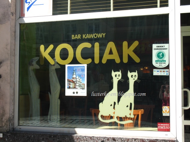 Bar Kawowy Kociak  - zbliżenie