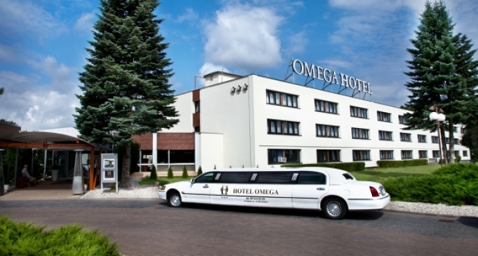 Omega Hotel*** - noclegi w sercu Krainy Tysiąca Jezior - zbliżenie