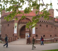 Barbakan w Krakowie 