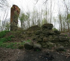 Ruiny zamku w Szestnie